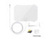 AT-133 Paper Thin Indoor TV Antenna with Table Stand