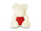 Champagne Teddy with Red Heart