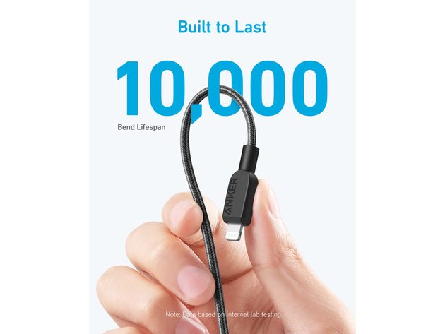 Anker 310 USB-C to Lightning Cable (10ft)