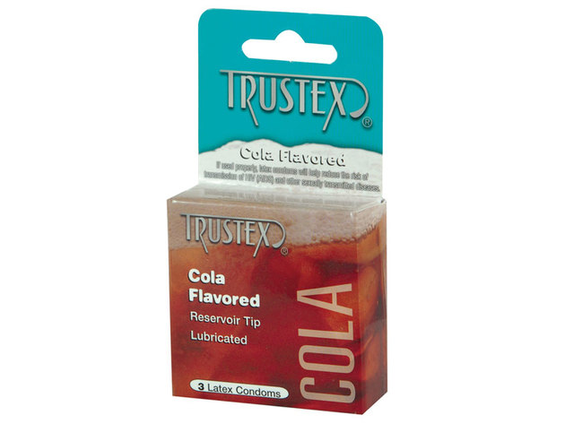 Trustex: Cola Condom 3pk ---(Package Of 4)