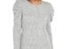 INC International Concepts Women's Puff-Sleeve Sweater Gray Size Large