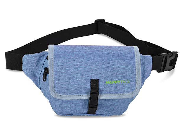 Happy Pack: The Ultimate All-in-One Smoker's Fanny Pack (Blue)