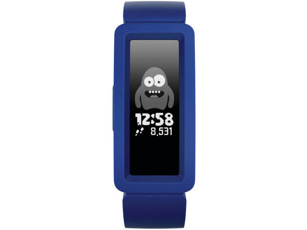 Fitbit FB414BKBU Ace 2 Kids Activity Tracker (Night Sky/Neon Yellow)