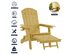 Cal Adirondack Chair Yellow