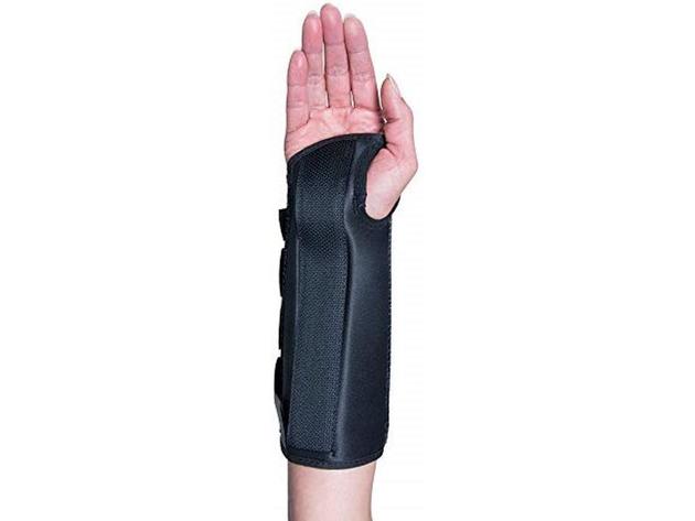 Form Fit 6 Inches Long Wrist Brace with Patented Formfit 3D Moulding Technology, Left, Large: 8-9 Inches