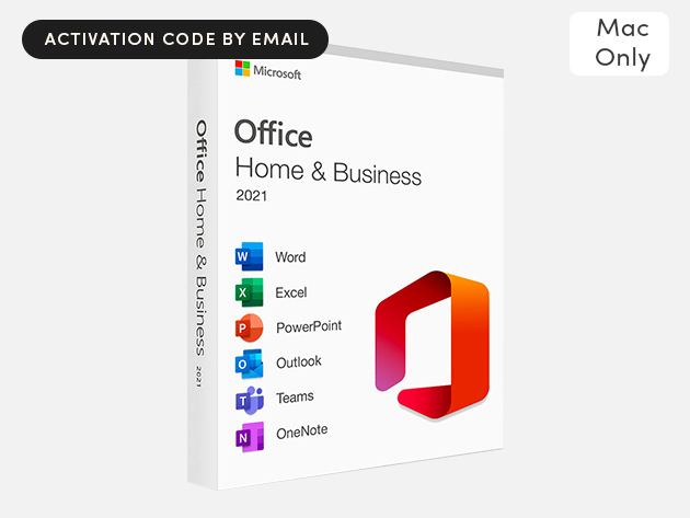 Microsoft Office Home & Business for Mac 2021: Lifetime License