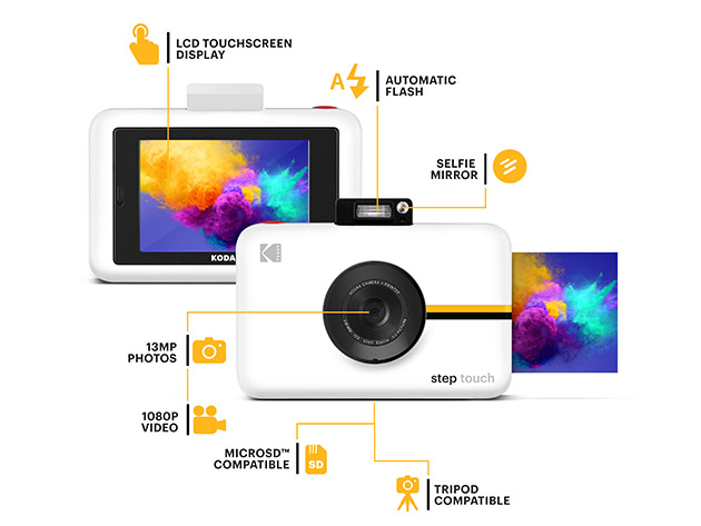 Kodak Step Touch Digital Camera & Instant Printer