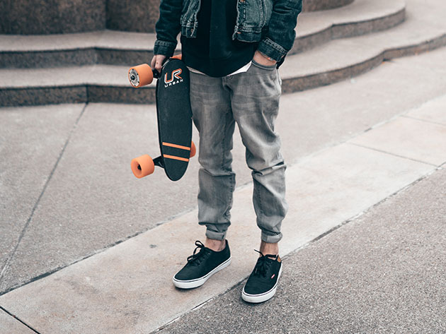 Urban E-Skateboard: Basic Version (Orange)