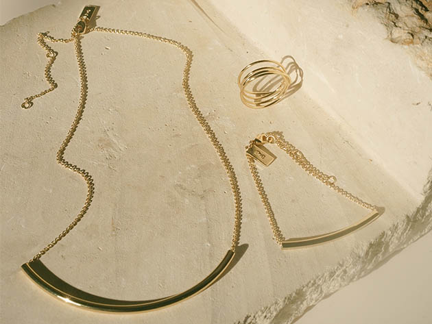 Lillian Gold Necklace