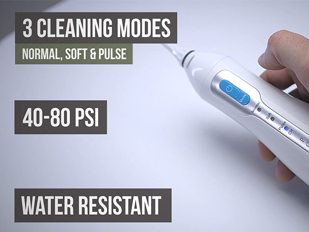 Water Flosser, Sonic Toothbrush & Inductive Charging Base Set