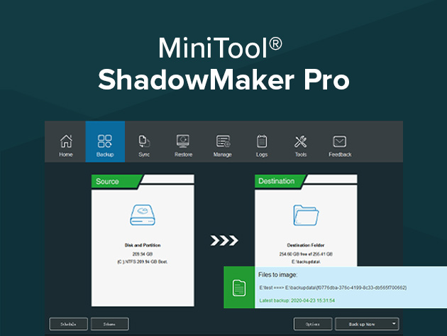 MiniTool® ShadowMaker Pro Ultimate: Lifetime License