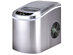 Costway Sliver Portable Compact Electric Ice Maker Machine Mini Cube 26lb/Day - Sliver