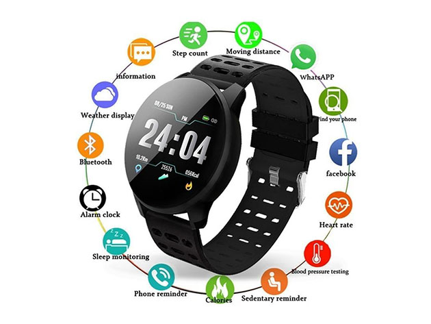 Bluetooth Waterproof LCD Smart Watch