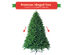 Costway 7.5ft Artificial Christmas Fir Tree 1968 Branch Tips - Green