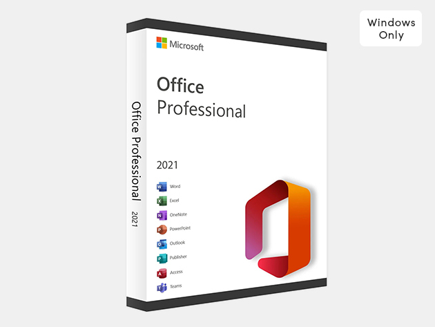 Microsoft Office Pro 2021 for Windows: Lifetime License