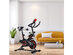 Costway Indoor Cycling Exercise Bike Gym Trainer Fitness Stationary Bike Office Cardio - Black + Blue