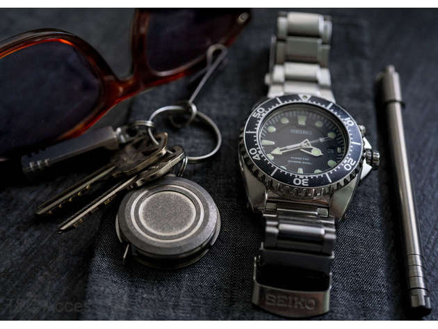 Ti-Tape Titanium Tape Measure Stonewashed
