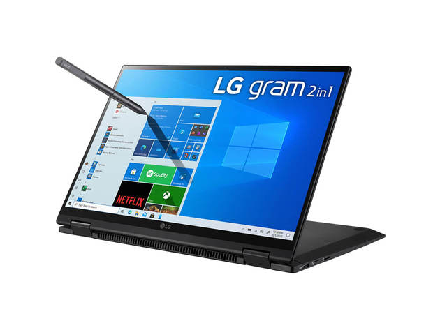 LG 14T90PKAAB9 Gram 14 inch 2-in-1 Laptop, 16GB, 1TB SSD - Black