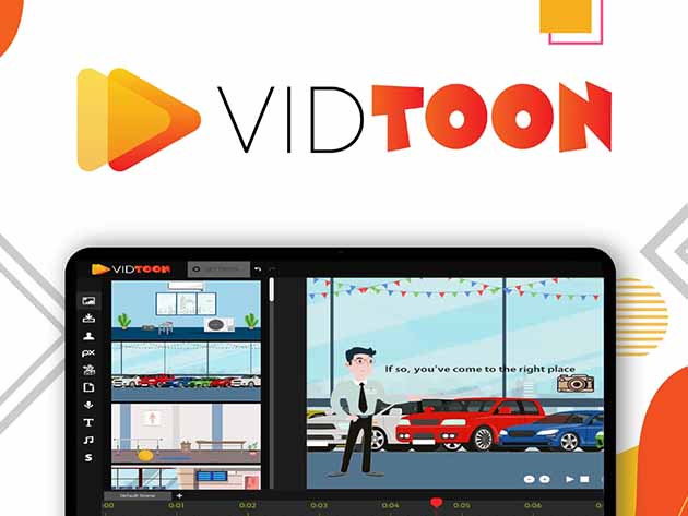 VidToon 2.0 Animated Video Maker: Lifetime Subscription