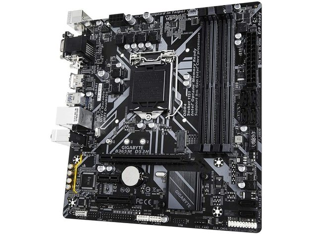 Gigabyte B365M DS3H LGA1151/Intel/Micro ATX/USB 3.1 Gen 1, A/DDR4/Motherboard (Used, Open Retail Box)
