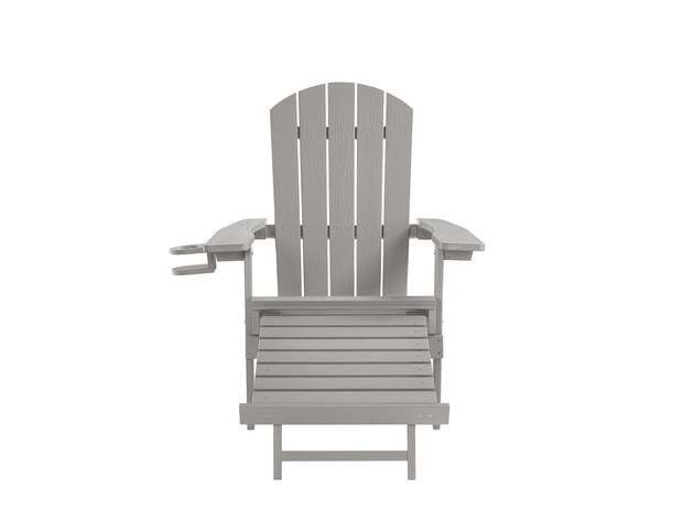 Cal Adirondack Chair Light Grey