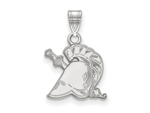 14k White Gold Military Academy Small Pendant