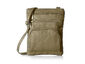 Ultra-Soft Leather Crossbody Bag - Pewter