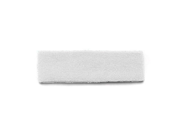 Pack of 6 Stretchy Athletic Sport Headbands Sweatbands for Yoga Fitness Dance - White