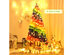 7 Foot Artificial Hinged Colorful Rainbow Full Fir Christmas Tree with 1213 Tips