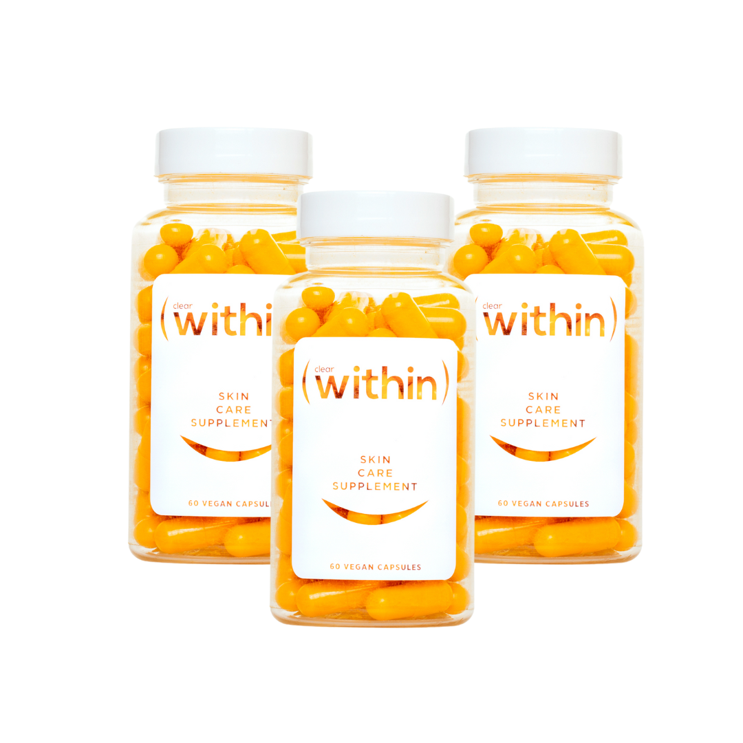 Clear Within Daily Skincare Supplement - 3 month supply (180 capsules)