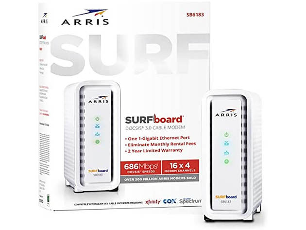 ARRIS SB6183 SURFboard&#0174; DOCSIS&#0174; 3.0 Cable Modem