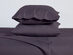 Bamboo 2000 Count 6-Piece Sheet Set with SnugGrip (Purple/Queen)