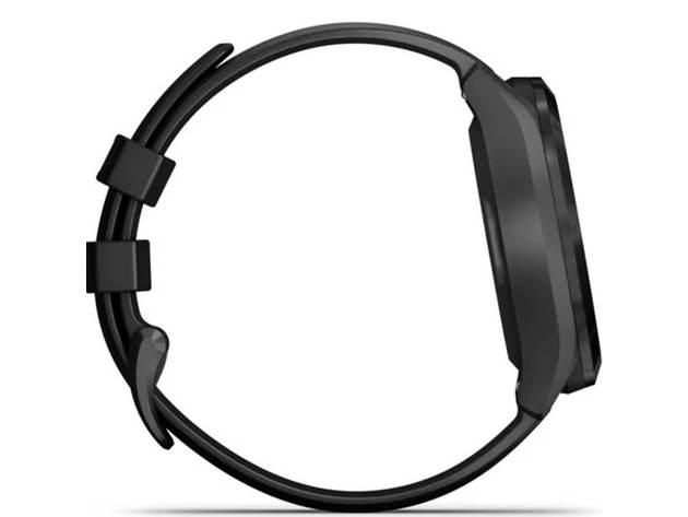 Garmin Approach S40 Black Stainless Steel with Black Band Smart Watch