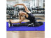 Costway 6'x 4' Tri-Fold Gymnastics Mat Yoga Thick Folding Gym Blue