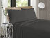 Soft Tees Luxury Cotton Modal Jersey Knit Sheet Set (Dark Gray/King)