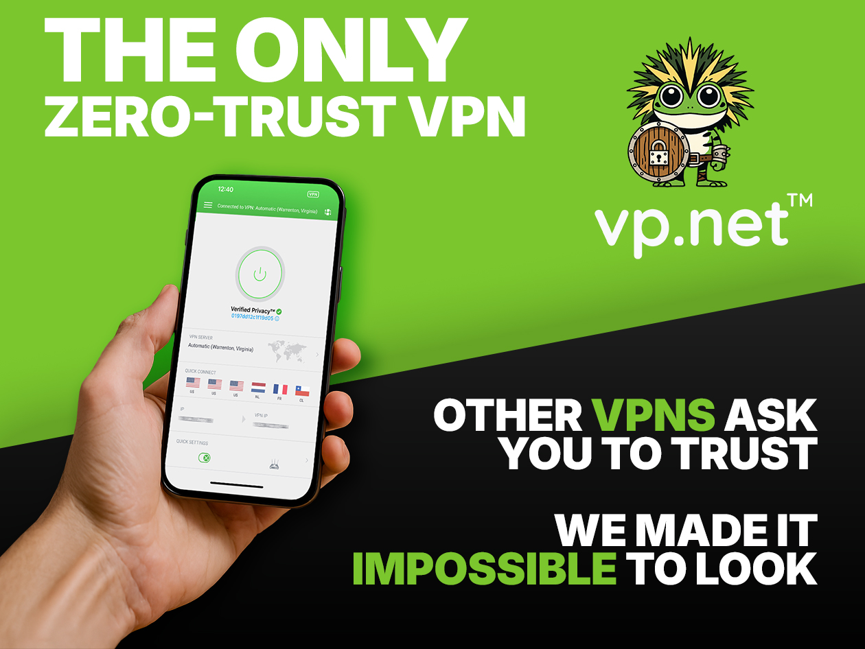 VP.NET VPN: 5-Year Subscription