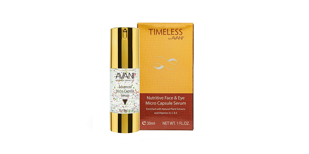 Timeless by AVANI® Nutritive Face & Eye Micro Capsule Serum: 2-Pack