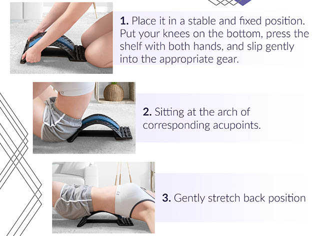2-in-1 Back Stretcher & Mobile Massager