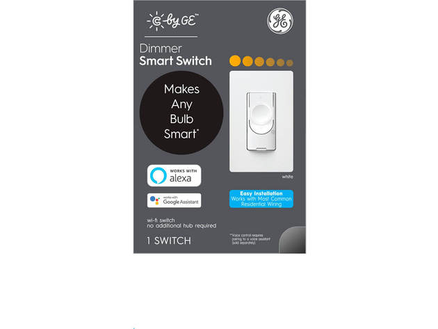 Cync by GE 93120079 3-Wire Smart Switch - Dimmer (1-Pack)