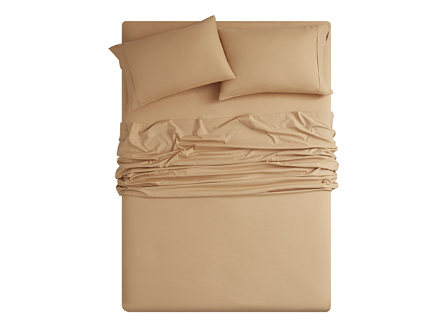 6-Piece Bamboo Comfort Luxury Sheet Set (Gold/Full)