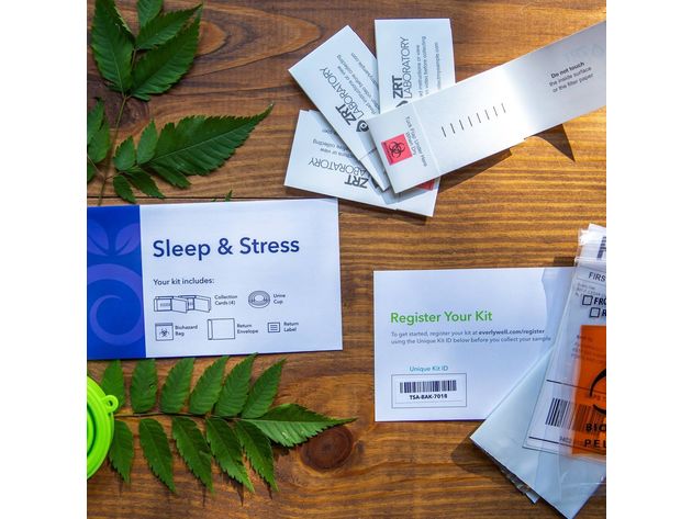 EverlyWell Helping Identify Lifestyle Improvements CLIA Certified Sleep & Stress Test