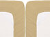 Super-Soft 1800 Series Bamboo Blend 6-Piece Sheet Set (Khaki/Queen)