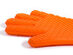 Heat Resistant Silicone Grilling Glove (Orange)