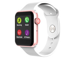 SLIDE Full Touch Screen Multi-Function Smart Watch (White)