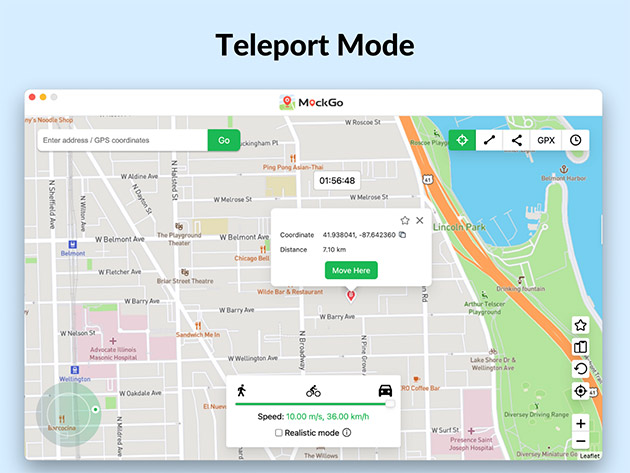 MockGo Jailbreak-Free iPhone GPS Location Spoofer: Lifetime Subscription