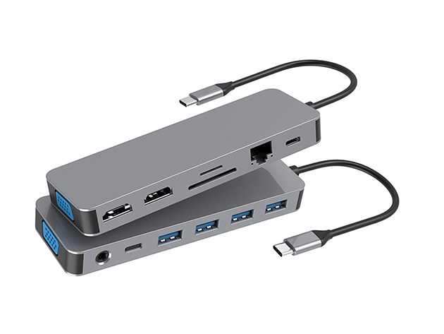 multiprise Office Line 1x type 13 1x USB A 1x USB C, PD+QC - MAX HAURI AG