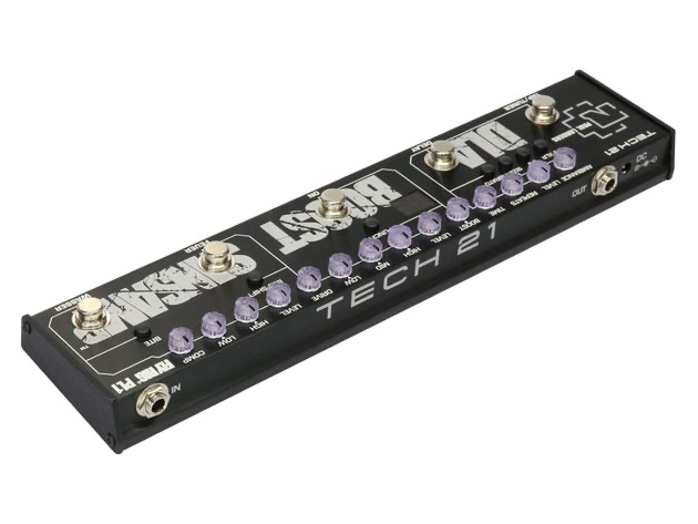 Tech21 Paul Landers PL1 Signature Fly Rig Multi-Effects Pedal with 2Amp Channels (Like New, Damaged Retail Box)