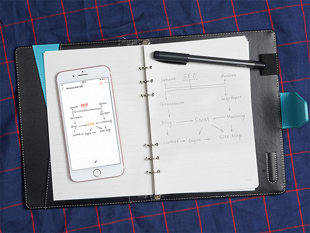 SyncPen 2nd Generation Smart Pen with Notebook