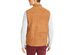 Tasso Elba Men's Suede Asymmetrical Zip-Up Vest Beige Size Large