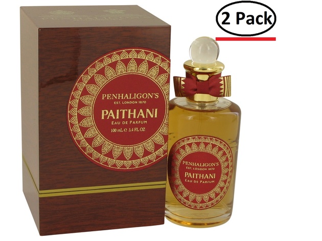 Paithani by Penhaligon's Eau De Parfum Spray (Unisex) 3.4 oz for Women (Package of 2)